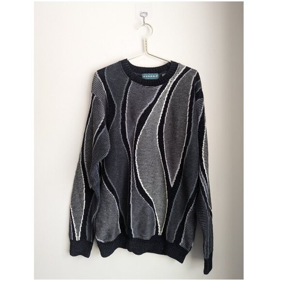Tundra 3D knit Vintage Grandpa Sweater - Picture 1 of 7
